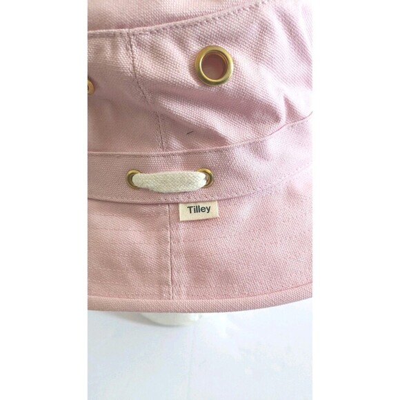 Tilley Heritage The Iconic T1 Bucket Hat Light Pink Size XL 7 3/4 UPF 50 New - Picture 9 of 15